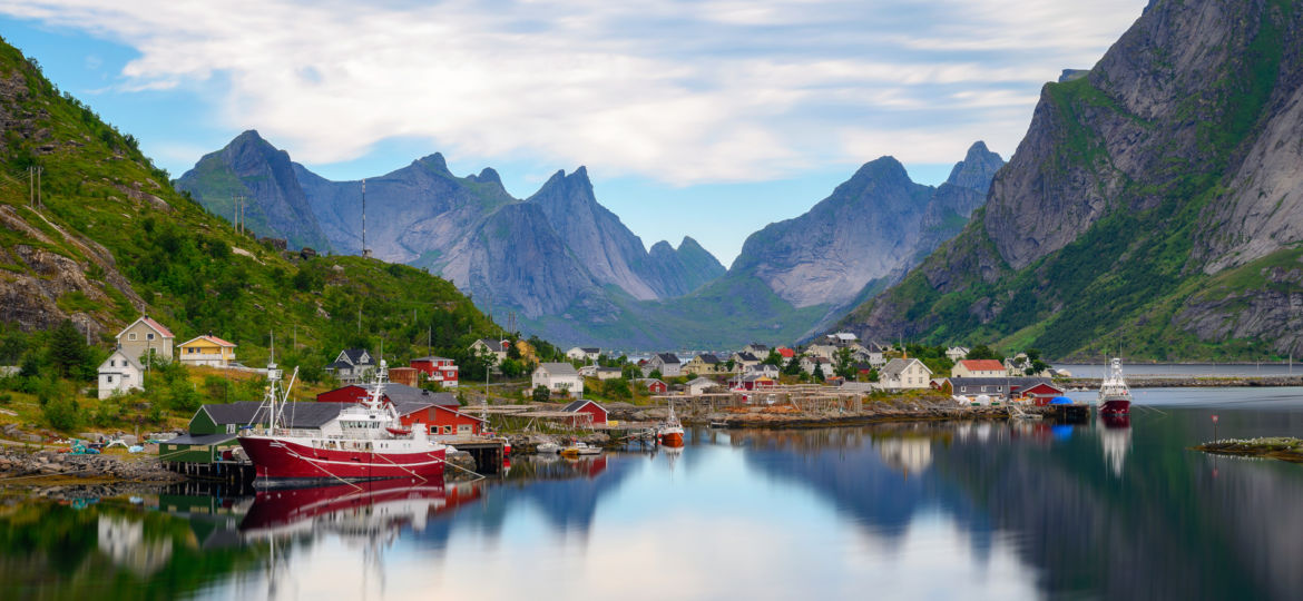 Diving in Lofoten Norway